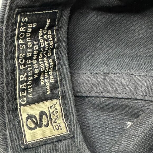 PGA Tour Golf Hat - Embroidered Black Denim Piece - From Personal GolfCollection - Picture 8 of 9